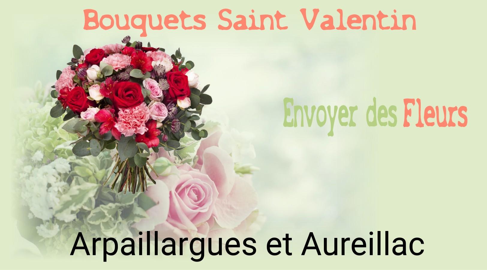 Roses de Saint-Valentin livrées à Arpaillargues-et-Aureillac